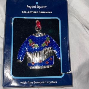 Ugly sweater ornament